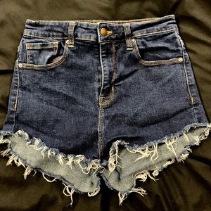 A cute pair of little denim shorts